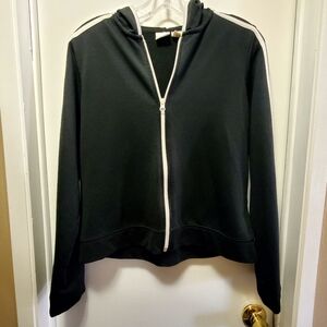 Jacket Prospirit Womens Juniors Hooded Zip Up Sporty Size Medium